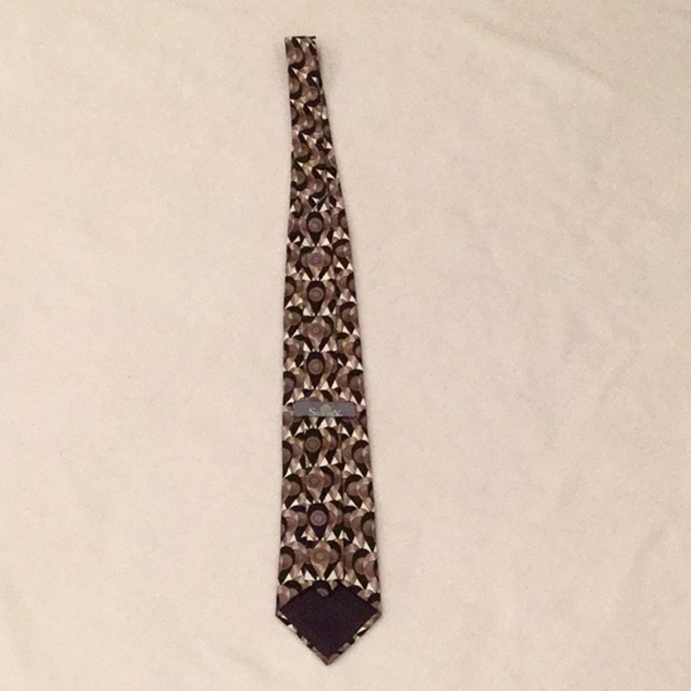 SOLD‼️ SILK DRESS TIE - Picture 4 of 7